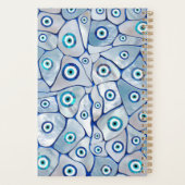 Moeder van het flesvormig oogpatroon planner (Achterkant)