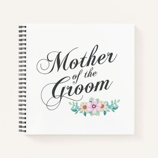 Moeder van het Groom Wedding | Guestbook Notitieboek (Voorkant)
