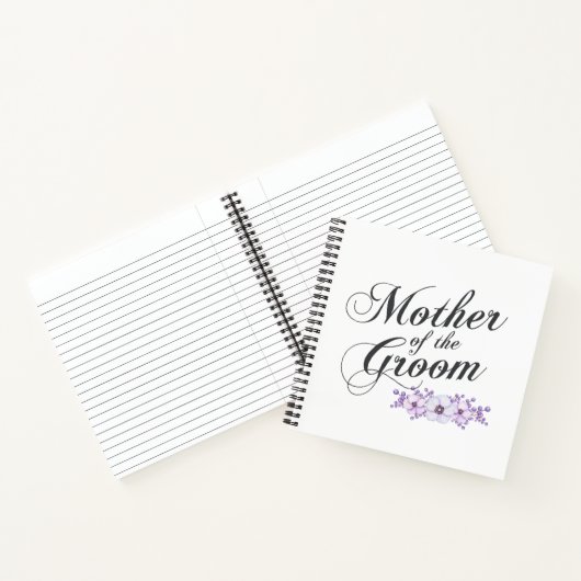Moeder van het Groom Wedding | Guestbook Notitieboek (Binnen)