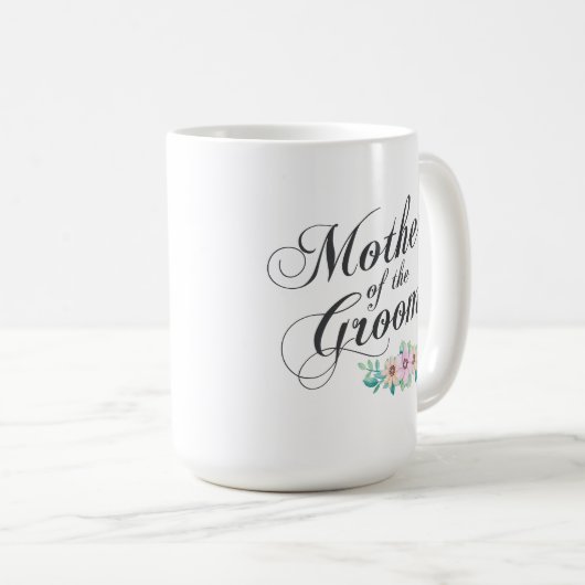 Moeder van het Groom Wedding | Klassieke Mok (Voorkant rechts)