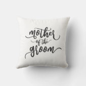 Moeder van het Groom Wedding | SIERKUSSEN (Achterkant)