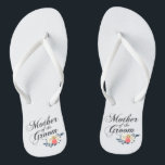 Moeder van het Groom Wedding | Teenslippers<br><div class="desc">Voor verdere aanpassing,  te klikken gelieve de knoop "aanpassen"en ons ontwerphulpmiddel te gebruiken om deze sjabloon te wijzigen. Als de opties beschikbaar zijn,  kunt u tekst en afbeelding veranderen door eenvoudig op "te klikken geef/verwijder Tekst of Afbeelding hier"uit en voeg uw toe. Ontworpen door Freepik.</div>