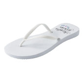 Moeder van het Groom Wedding | Teenslippers (Schuin)