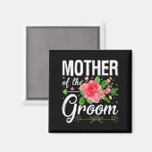 Moeder van het Groom Wedding Verloving Moeder Da Magneet (Voorkant / Achterkant)