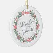 Moeder van het Groom Wedding | Versiering Keramisch Ornament (Rechts)
