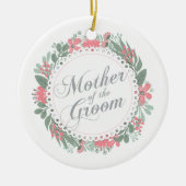 Moeder van het Groom Wedding | Versiering Keramisch Ornament (Voorkant)