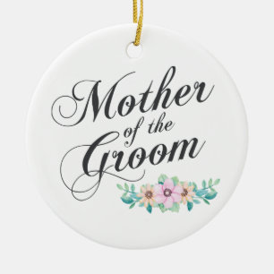 Moeder van het Groom Wedding   Versiering Keramisch Ornament