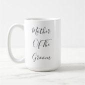 Moeder van het Groom Weddings Classy Gift Favor Koffiemok (Links)