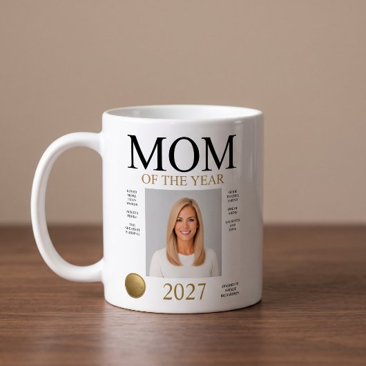 Moeder Van Het Jaar Foto Koffiemok