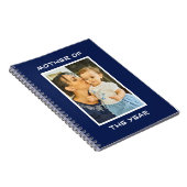 Moeder van het Jaar Gepersonaliseerde Foto Moeder Notitieboek (Rechterzijde)