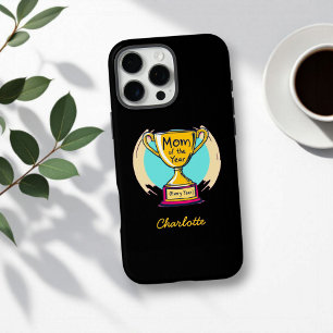 Moeder van het jaar Gepersonaliseerde Moederdag iPhone 16 Pro Max Hoesje