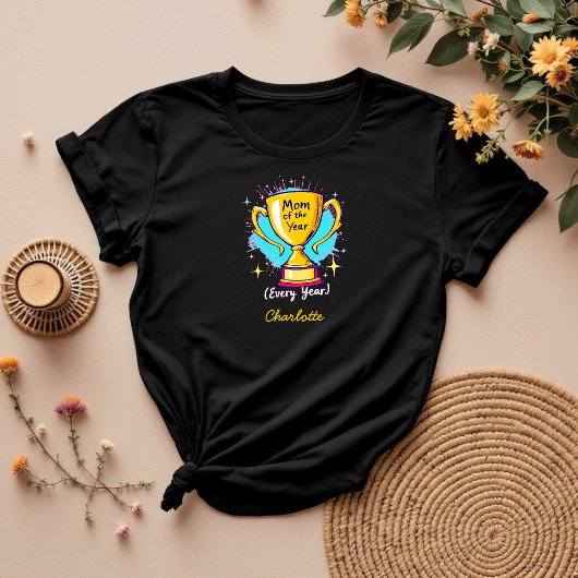 Moeder van het jaar | Grappig en Schattige mama le T-shirt