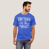 Moeder van het jaar grappig t-shirt (Voorkant volledig)