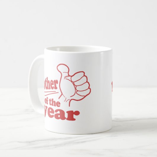 Moeder van het Jaar Koffiemok (Voorkant links)