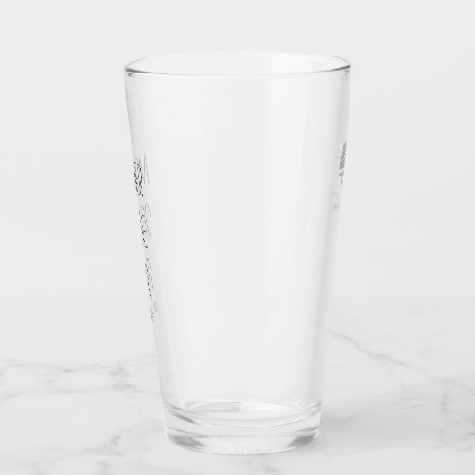 Moeder van het jaar® (Nee, serieus) glas (Links)