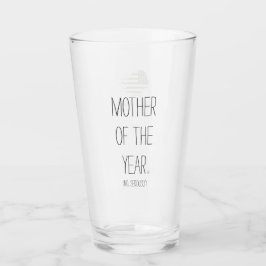 Moeder van het jaar® (Nee, serieus) glas