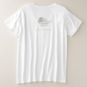 Moeder van het Jaar® (Nee, serieus) T-Shirt (Design achterkant)