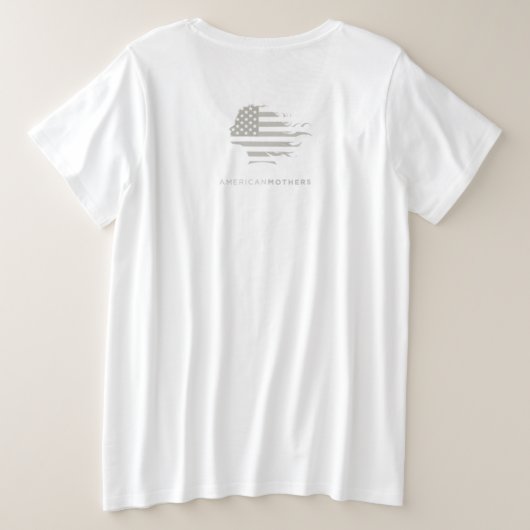 Moeder van het Jaar® (Nee, serieus) T-Shirt (Design achterkant)