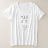 Moeder van het Jaar® (Nee, serieus) T-Shirt (Design voorkant)
