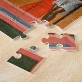 Moeder van het leven die het lente-orthodoxe icoon legpuzzel (Zijkant)