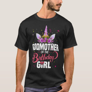 Moeder van het meisje van de geboorte prinses Unic T-shirt