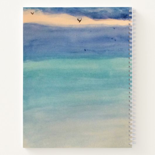 Moeder van het parelblad notitieboek (Achterkant)