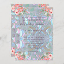 Moeder van het parelbruin Iridescent Elegant Weddi