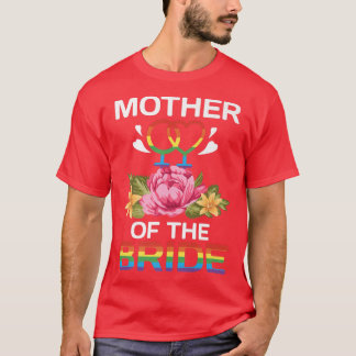 Moeder van het studentenklooster Gay Lesbian Weddi T-shirt