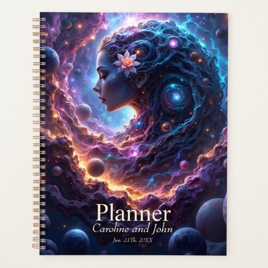 Moeder van het Universum – Zij Die de Sterren Droo Planner (Voorkant)