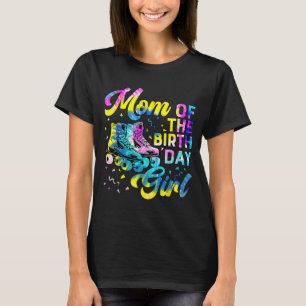 Moeder van het verjaardagsmeisje kostuum cute roll t-shirt