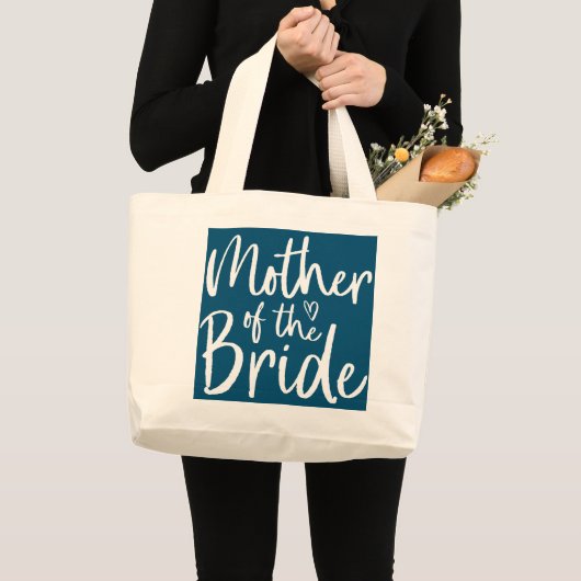 Moeder van het Verloving van de bruidsbruidsport Grote Tote Bag (Voorkant (product))