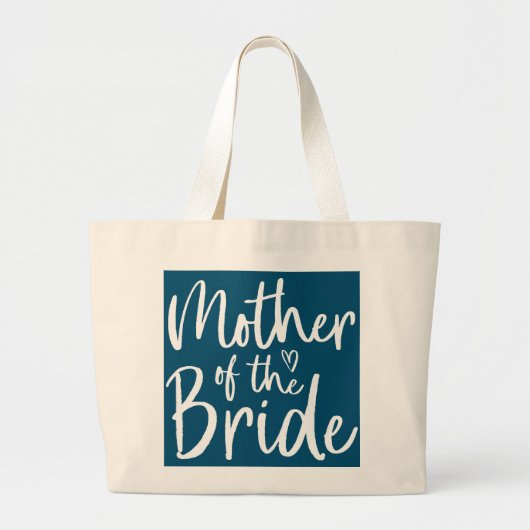 Moeder van het Verloving van de bruidsbruidsport Grote Tote Bag (Voorkant)