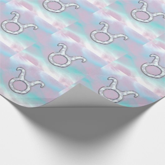 Moeder van het Zodiac-symbool van Pearl Taurus Cadeaupapier (Hoek)
