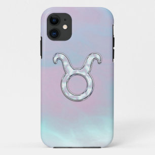 Moeder van het Zodiac-symbool van Pearl Taurus Case-Mate iPhone Case