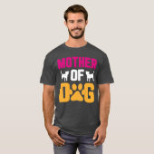Moeder van hond vriend t-shirt (Voorkant volledig)