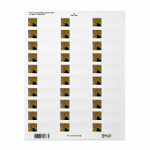 Moeder van Jeanne d'Arc bidt nabij Basilique du Bo Etiket (Full Sheet)