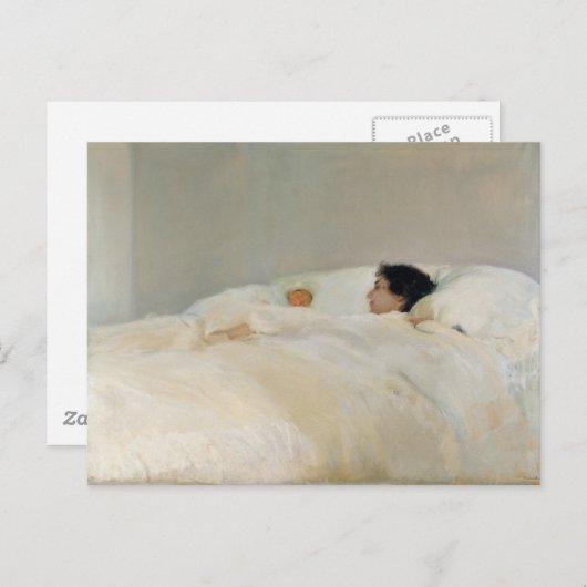 Moeder van Joaquín Sorolla Briefkaart (Voorkant / Achterkant)