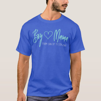 Moeder van jongen van zoon tot zoon omlaag Moeder  T-shirt