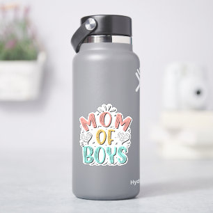Moeder van Jongens Hart Sticker