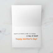 Moeder van Jongens Kaart (Binnen)