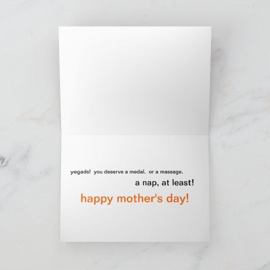 Moeder van Jongens Kaart (Binnen)