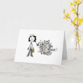 Moeder van Jongens Kaart (Gele Bloem)