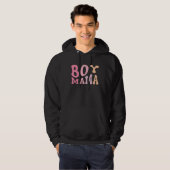 Moeder van jongens Moederdag 1 Hoodie (Voorkant volledig)