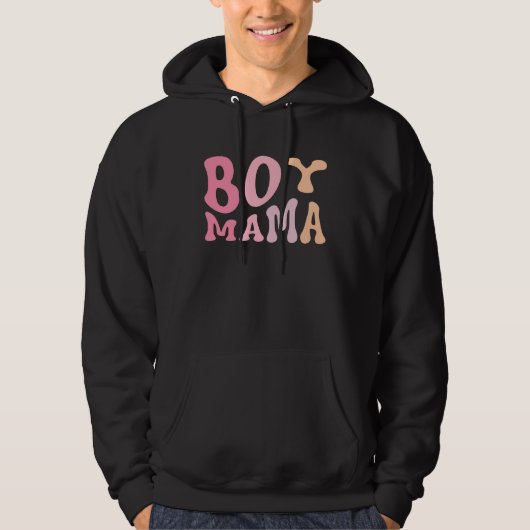 Moeder van jongens Moederdag 1 Hoodie (Voorkant)