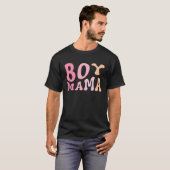 Moeder van jongens Moederdag 1 T-shirt (Voorkant volledig)