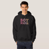 Moeder van jongens moederdag hoodie (Voorkant volledig)