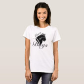 Moeder van Jongens Moederdag Koningin Leeuwin T-shirt (Voorkant volledig)