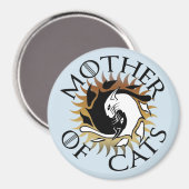 Moeder van Katten Magneet (Voorkant / Achterkant)