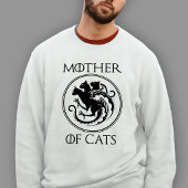Moeder van Katten Mythische Wapen T-shirt