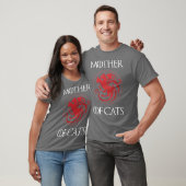 Moeder van Katten Schep T-shirt (Unisex)